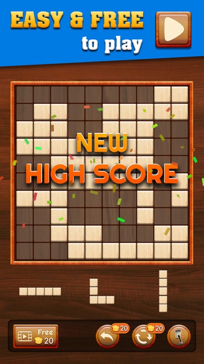 Woody Extreme Block Puzzle