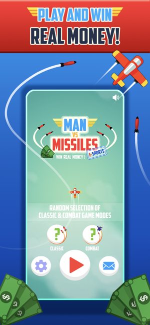 Man Vs Missiles: Win Real Cash