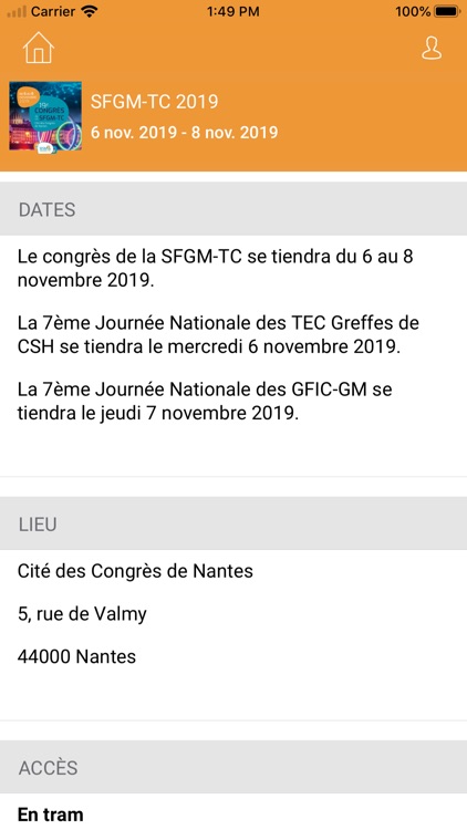 Congrès SFGM-TC 2019