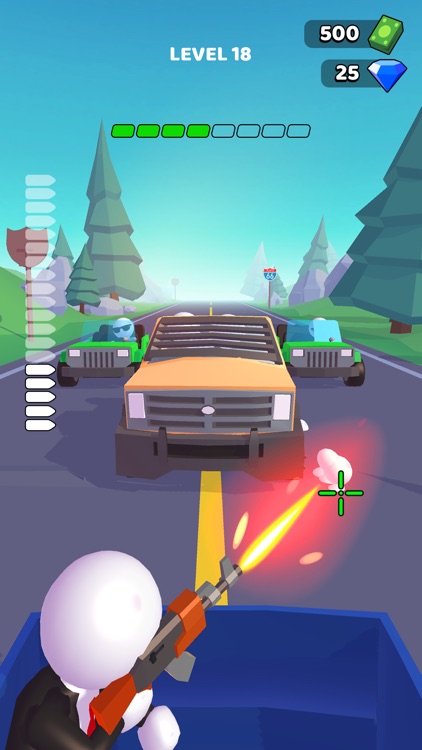 Rage Road - Car Shooting screenshot-0