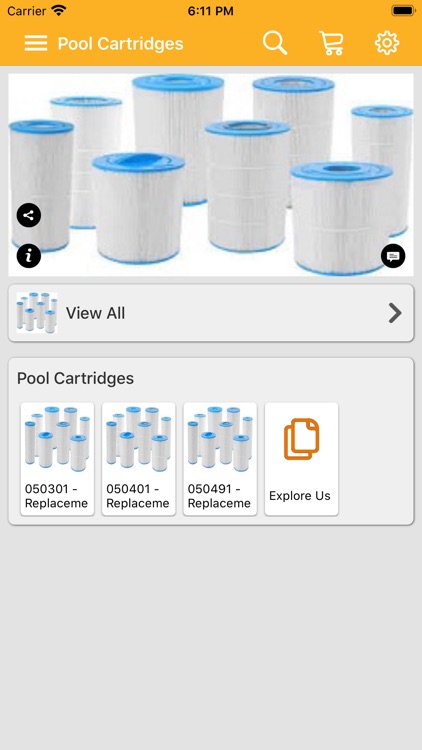 Pool Cartridges