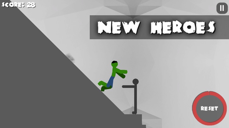 Stickman Ragdoll Heroes screenshot-3