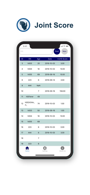 Joint Score App