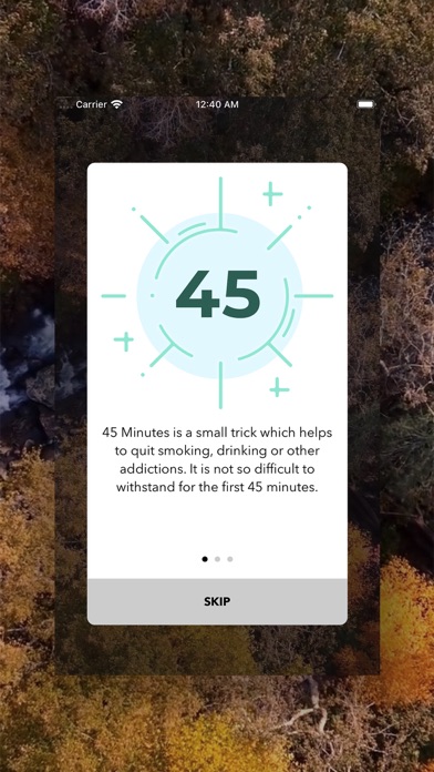 45 Minutes to quit smoking screenshot 2