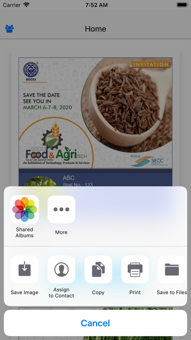 How to cancel & delete SGCCI Food & Agri Expo Frames from iphone & ipad 4