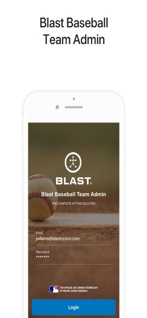 Blast Baseball Team Admin