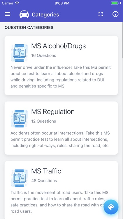 Mississippi DPS Permit Test screenshot-8