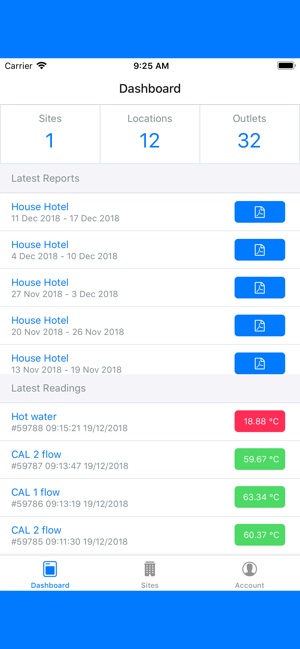 L8log - Legionella Log Book