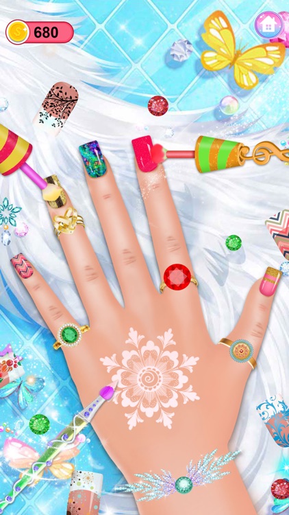 Nail Art Fun Fashionista screenshot-3