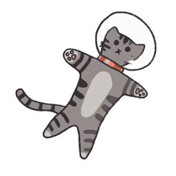 Space Kitty Sticker Pack