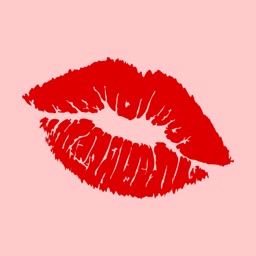 Lipstick Kiss Marks Stickers