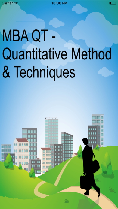 How to cancel & delete MBA QT - Quantitative Method & Techniques from iphone & ipad 1