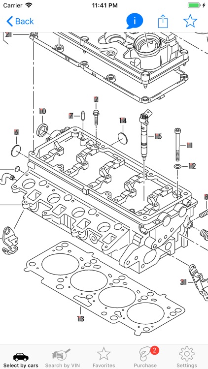 VW parts and diagrams screenshot-3