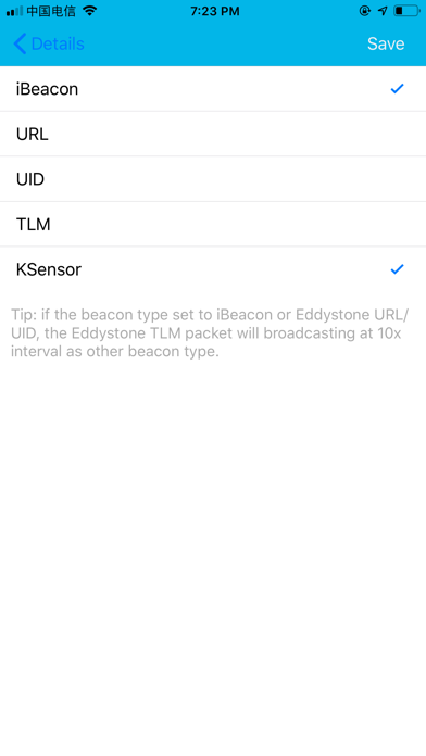 KBeacon screenshot 3