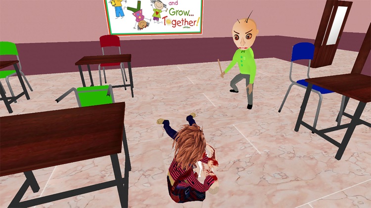 Education Basics Scary Teacher screenshot-5