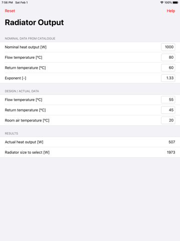 RadiatorOutput - náhled