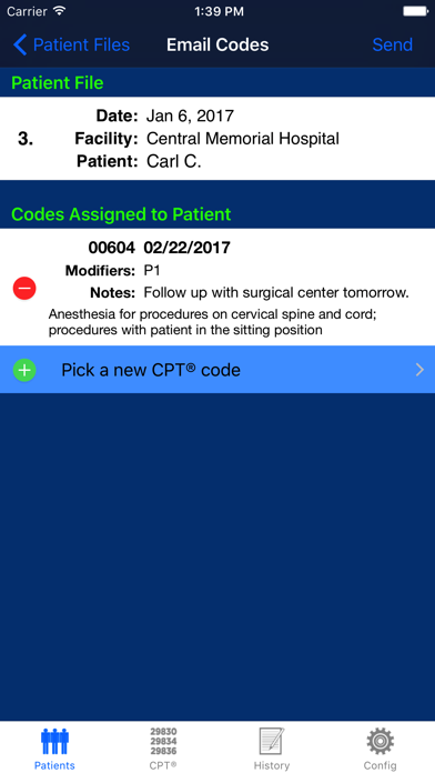 Mobile Coder Anesthesia screenshot 4