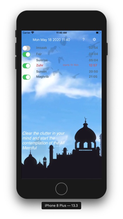 Shia Prayer Salah Times