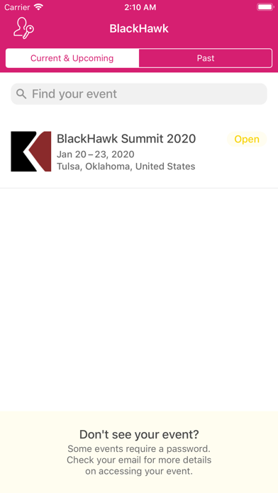 BlackHawk Industrial Events screenshot 2