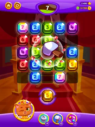Screenshot 7 Bubbu Jewels - Merge Puzzle iphone