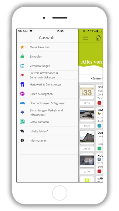 Münsingen App screenshot 2