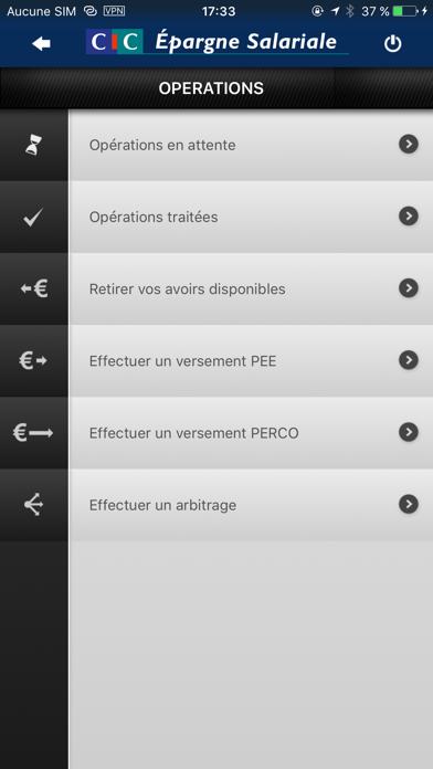 How to cancel & delete CIC Épargne Salariale from iphone & ipad 4