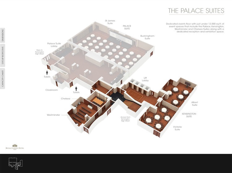 Royal Garden Hotel Floor Plans