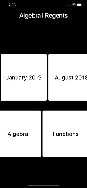 Algebra I Regents Review