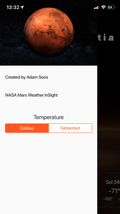 Mars Weather Report screenshot 2