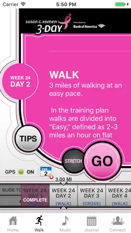 Game screenshot Susan G. Komen 3-Day® 24-Week apk