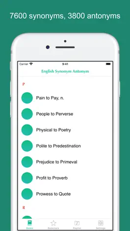Game screenshot Synonym Antonym Audiobook apk