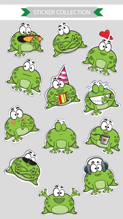 Sticker Me: Fat Frog