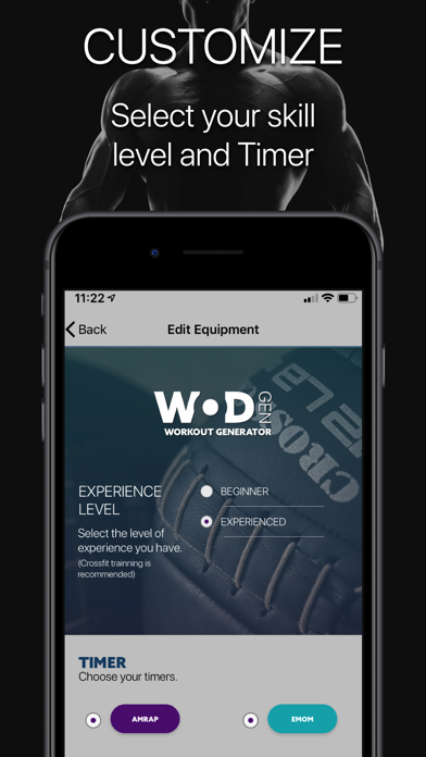WOD Generator and Timer screenshot 2