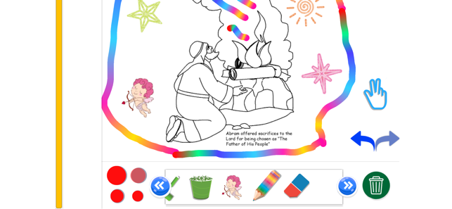 BibleStory Finger ColoringPage(圖4)-速報App