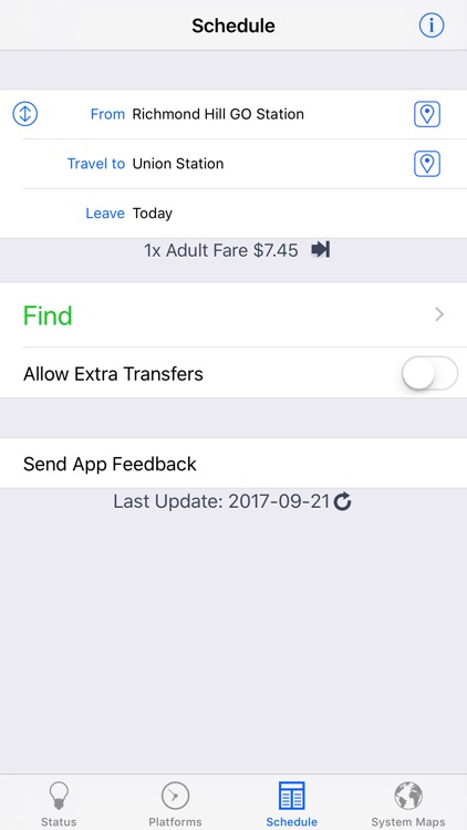 GOToronto: GO Transit Sidekick