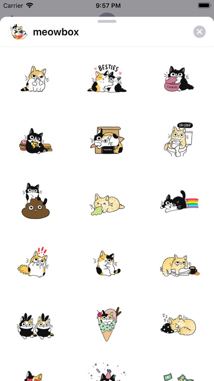 meowbox Stickers