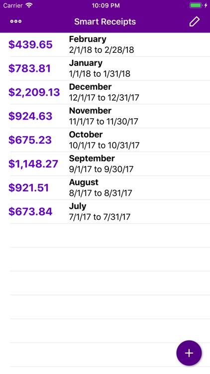 Smart Receipts