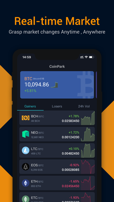 CoinPark screenshot 2