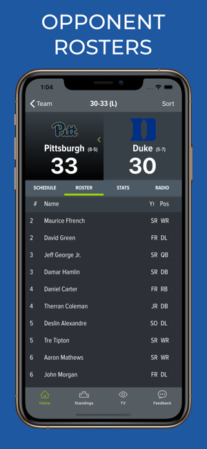 Duke Football Schedule(圖9)-速報App