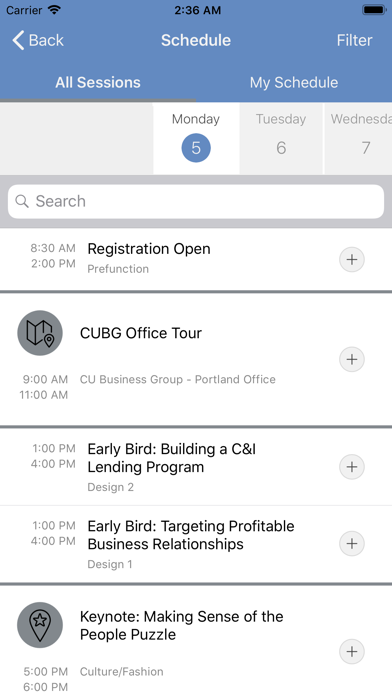 How to cancel & delete CUBG National Conference from iphone & ipad 3