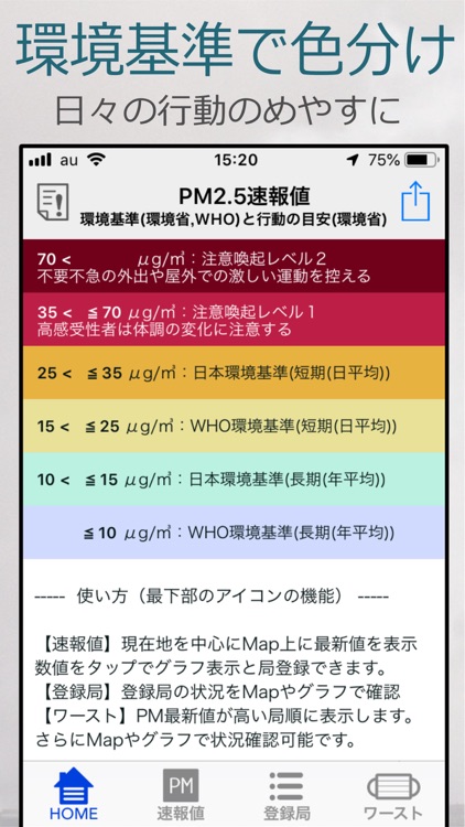 PM2.5速報値 screenshot-6