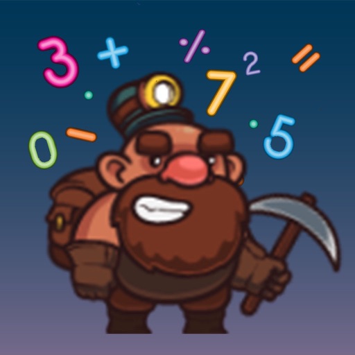Math Miner: Math Game! Icon