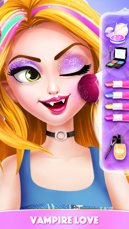 Girl Games Dress Up Hair Salon screenshot-0