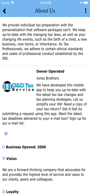 D&D Tax Service(圖2)-速報App