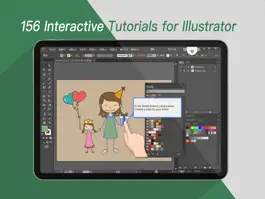 Game screenshot Illustrator tutorials for iPad apk