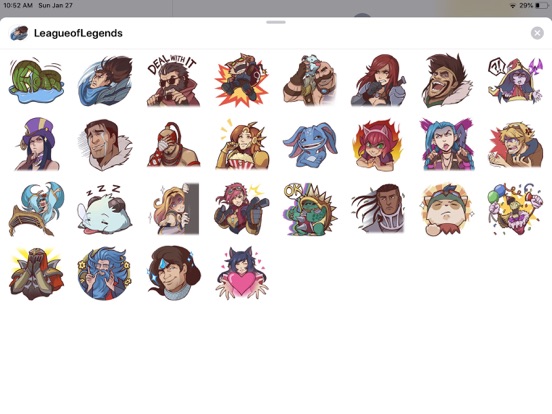 Screenshot #4 pour Legends Emoji Funny Stickers