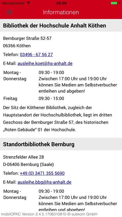 Bibliothek Hochschule Anhalt screenshot-4