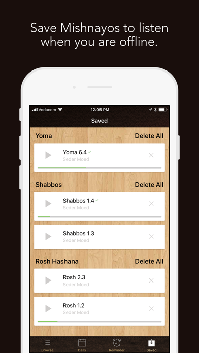 How to cancel & delete Mishna Yomi from iphone & ipad 4