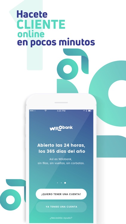 Wilobank - Alta de Cliente