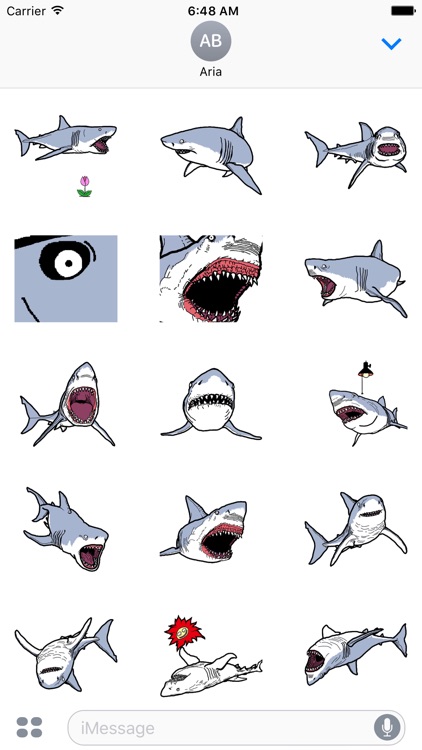 Animated Horrible Shark Attack